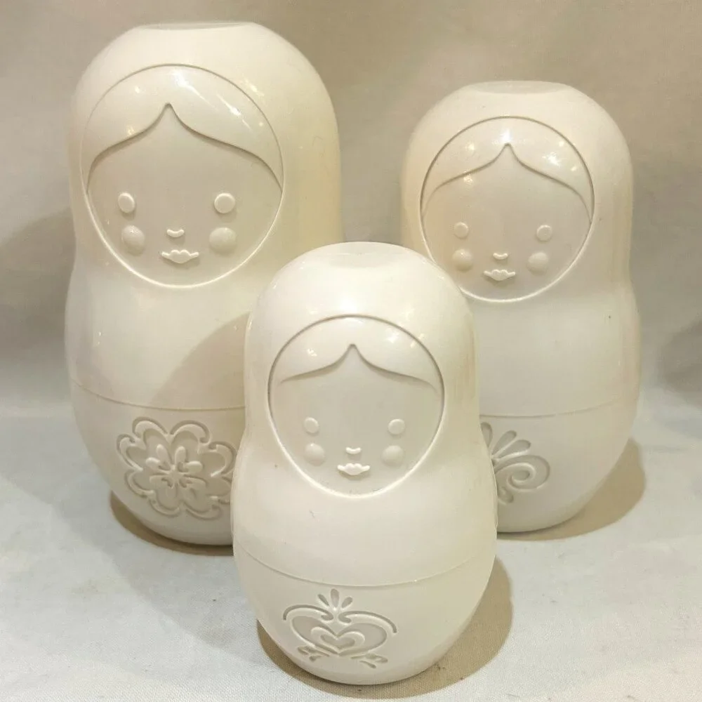 FRED MATRYOSHKAS Nesting Dolls Plastic Measuring Cups Set